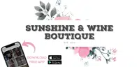 Sunshine & Wine Boutique logo