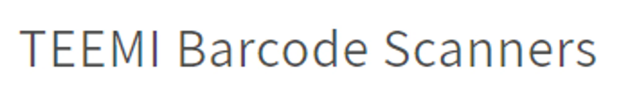 TEEMI Barcode Scanners logo