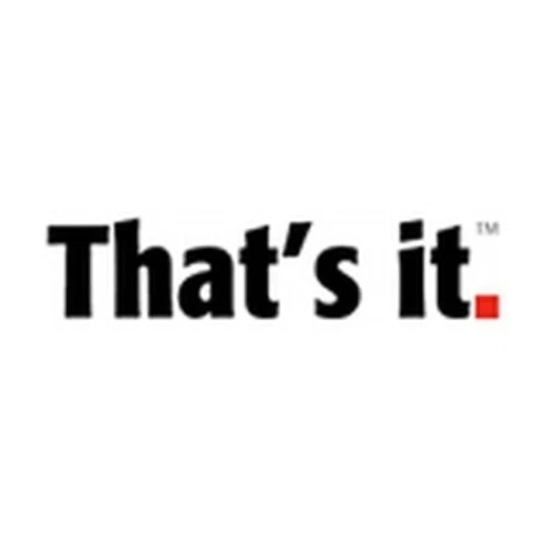 That's It logo
