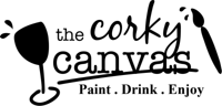 The Corky Canvas logo