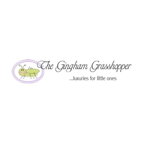 The Gingham Grasshopper logo