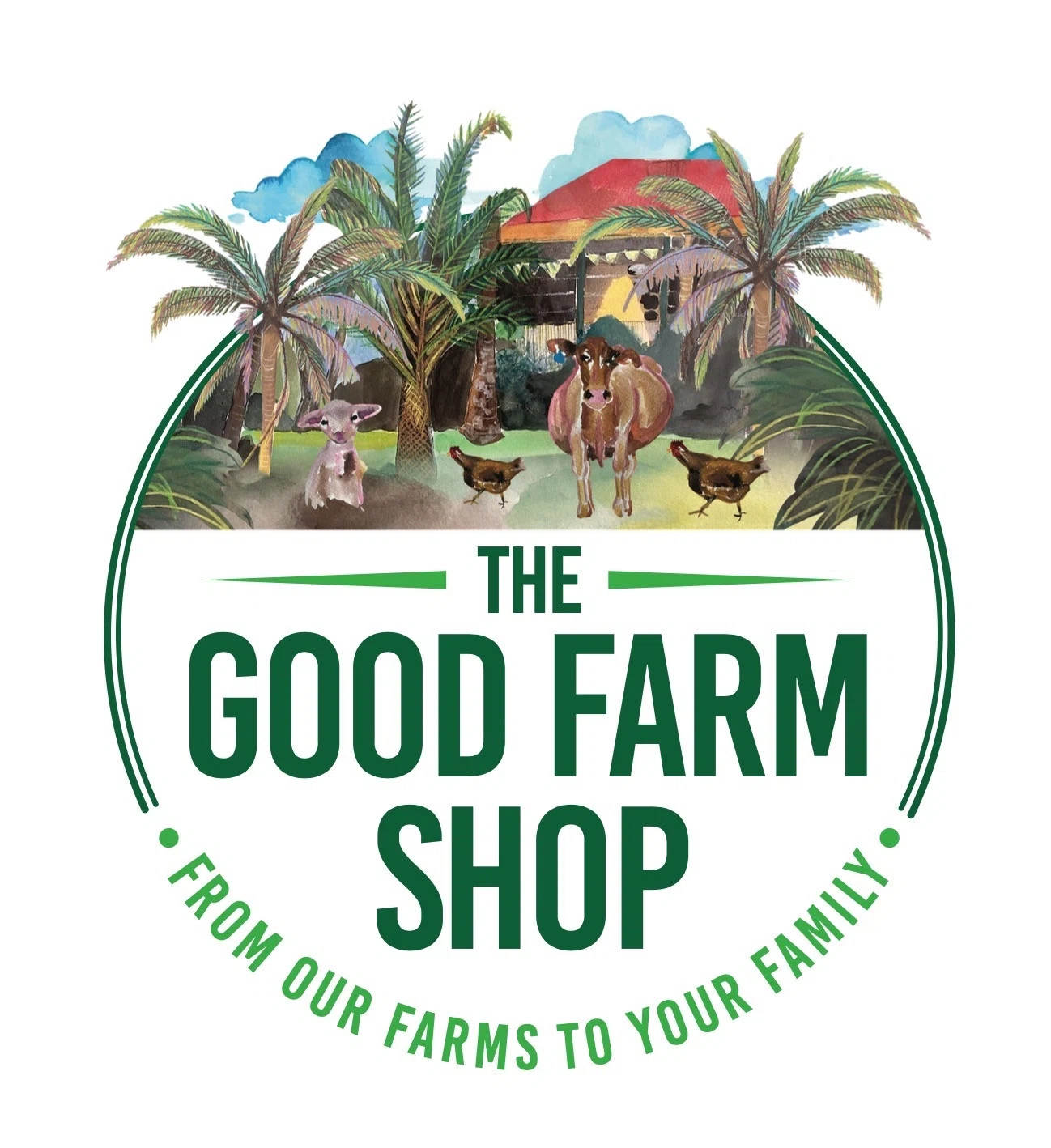 The Good Farm Shop logo
