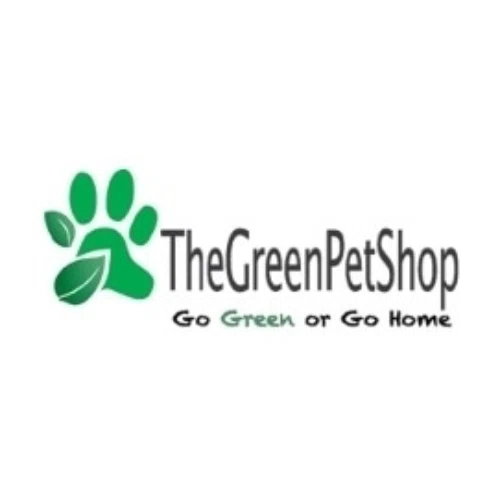 The Green Pet Shop logo