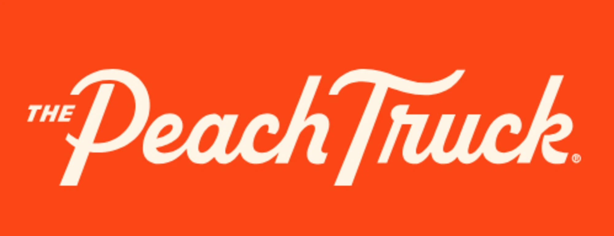 The Peach Truck logo
