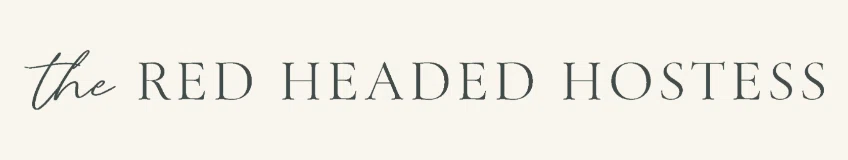 The Red Headed Hostess logo