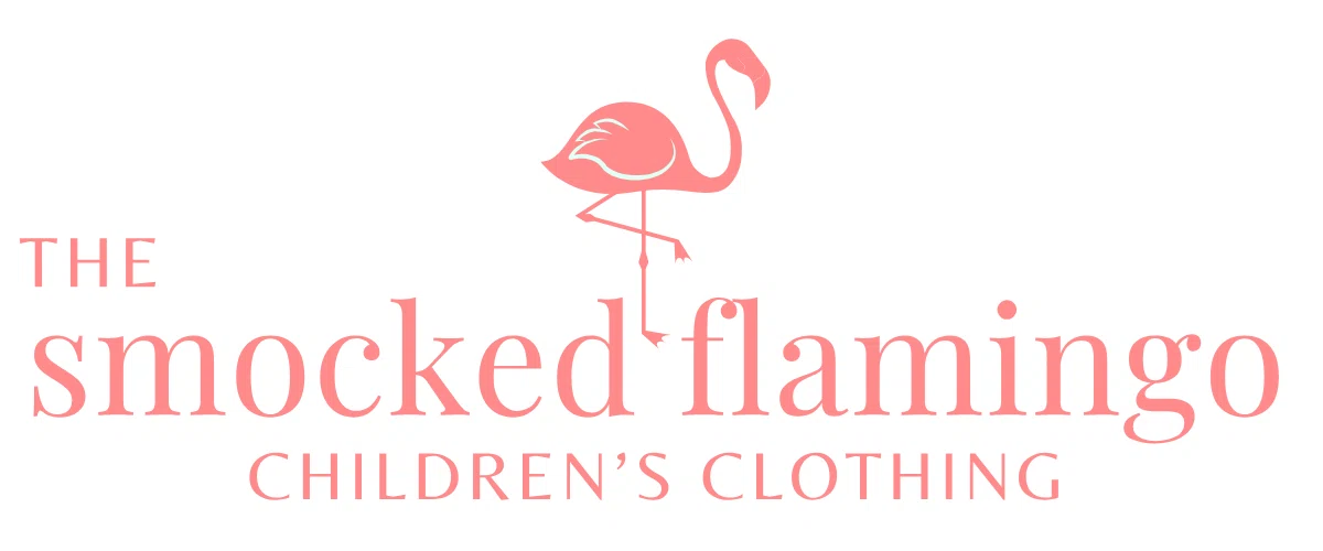 The Smocked Flamingo logo