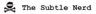 The Subtle Nerd logo