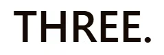 THREE. logo
