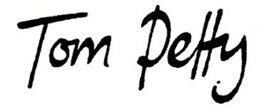 Tom Petty discount code