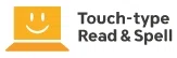 Touch-type Read and Spell logo