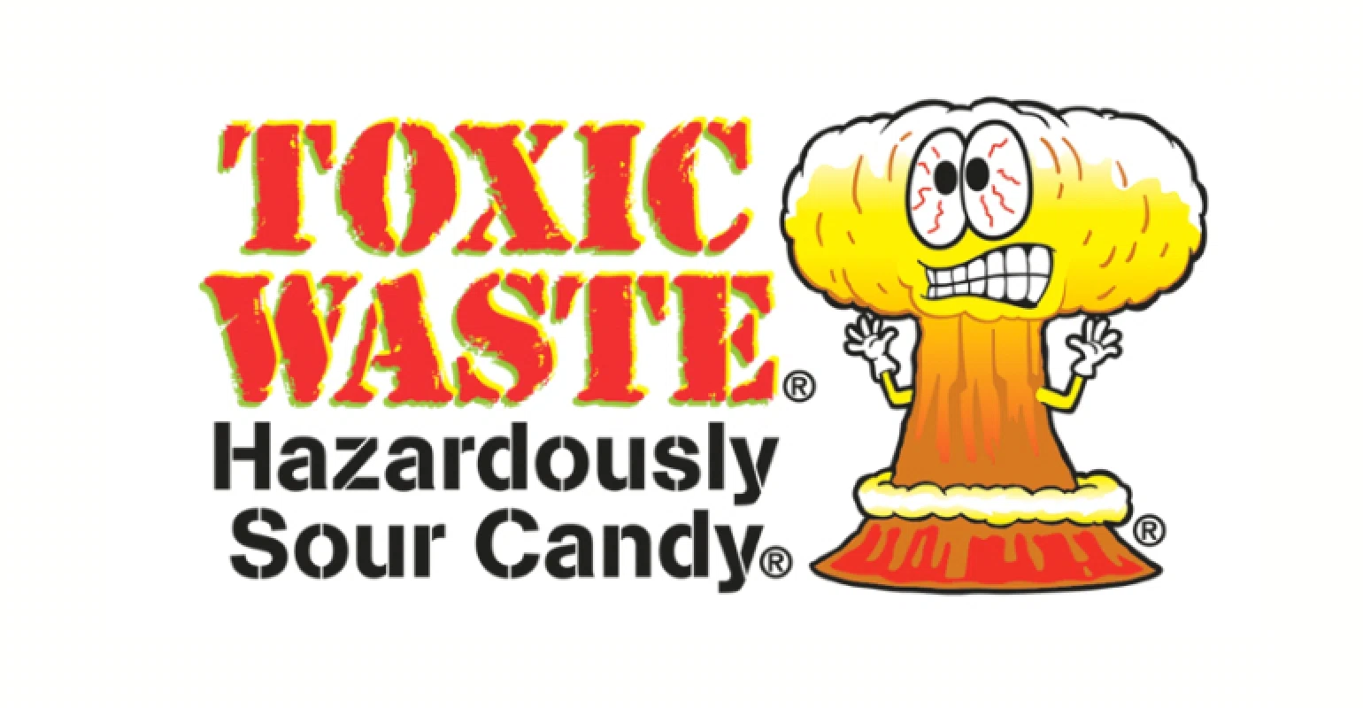 Toxic Waste Sour Candy logo