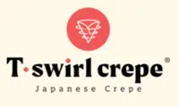 T swirl Crêpe logo
