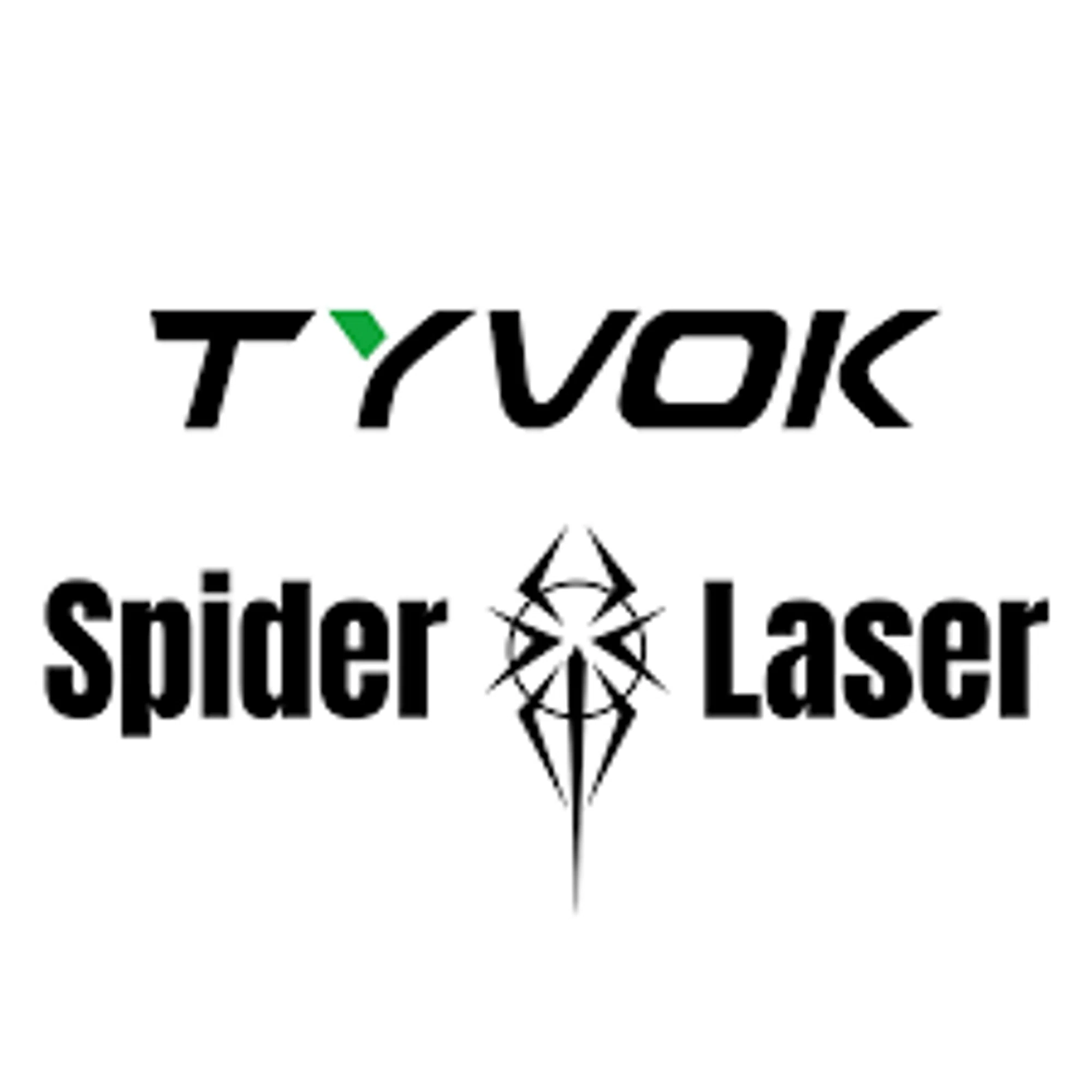 Tyvok Spider Laser logo