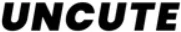Uncute logo