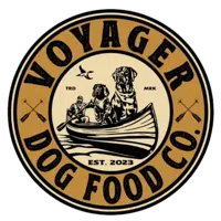 Voyager Dog Food Co. logo