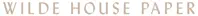 Wilde House Paper logo