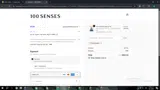 100 Senses coupon verification screenshot