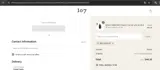 WELCOME107 coupon verification screenshot