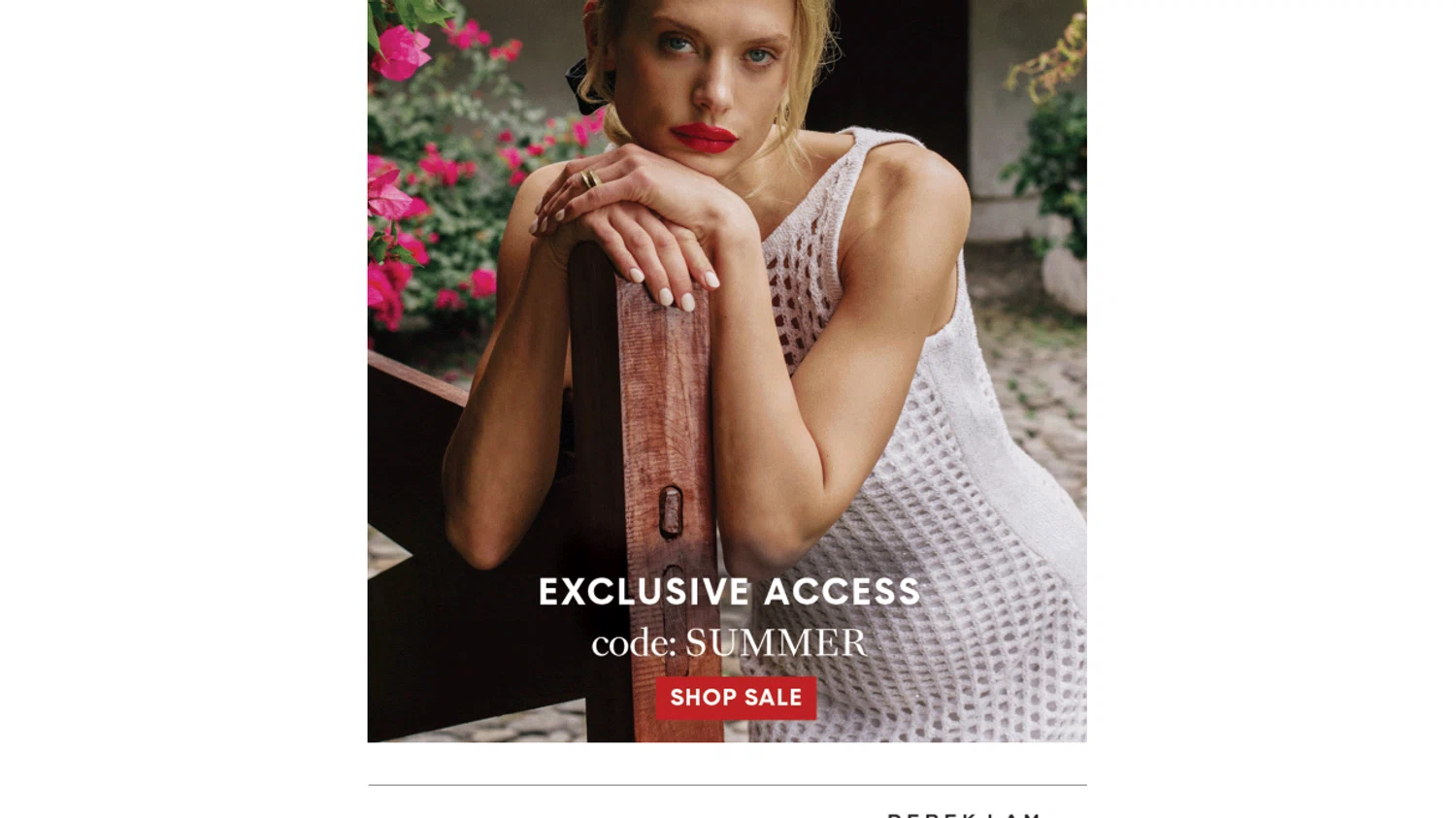Derek Lam promo code screenshot showing code SUMMER applied at Derek Lam checkout page. Uploaded by SimplyCodes community member ELOIN777 on Jun 17, 2025