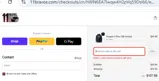 11 Bravos coupon verification screenshot