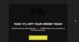 11NIL coupon verification screenshot