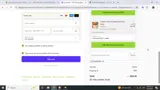 FALLING25 coupon verification screenshot