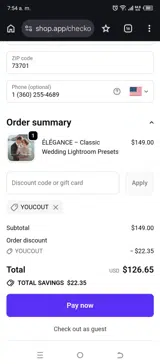 YOUCOUT coupon verification screenshot