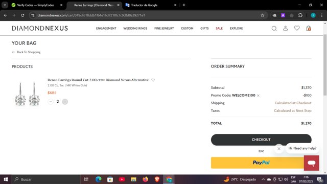 12Fifteen checkout page showing 12Fifteen discount code box | Screenshot taken by SimplyCodes community member on Feb 7, 2025