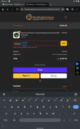 FREEDOM coupon verification screenshot