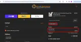 WELCOME10 coupon verification screenshot