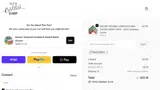 WELCOME10 coupon verification screenshot
