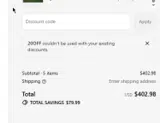 13 Under Golf coupon verification screenshot
