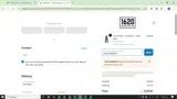 WELCOMEBACK coupon verification screenshot