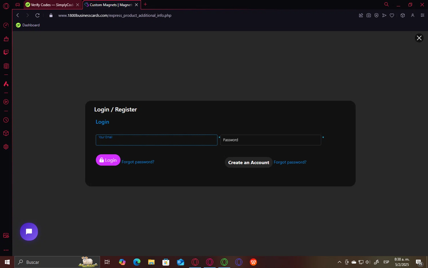 1800BusinessCards checkout page showing 1800BusinessCards promo code box | Screenshot taken by SimplyCodes community member on Feb 5, 2025