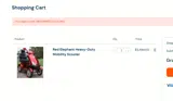 WELCOME10 coupon verification screenshot