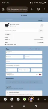 RICK coupon verification screenshot