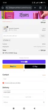 Get15 coupon verification screenshot