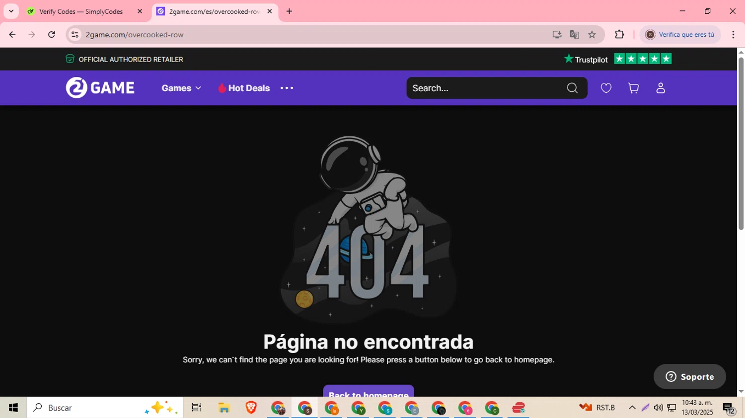 2game discount code screenshot showing code HIGH5 applied at 2game checkout page. Uploaded by SimplyCodes community member DiscountDefender1226 on Mar 13, 2025