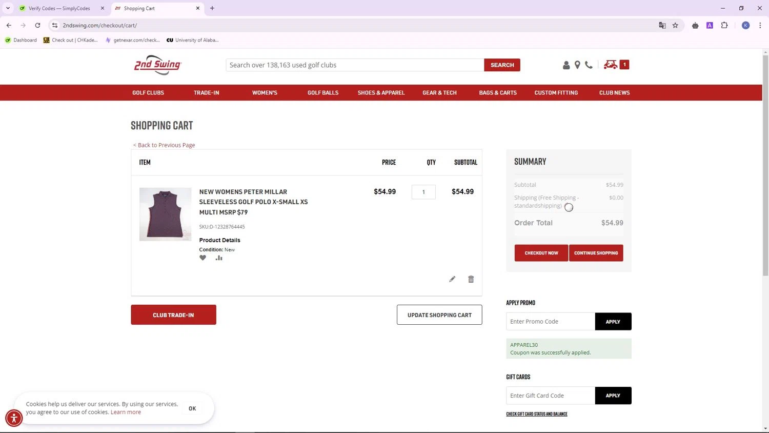 2nd Swing Golf Promo Codes 40 Off August 2024