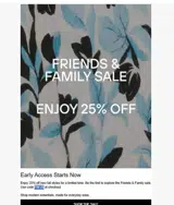 F&F25 coupon verification screenshot