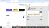 3BELIEVE coupon verification screenshot