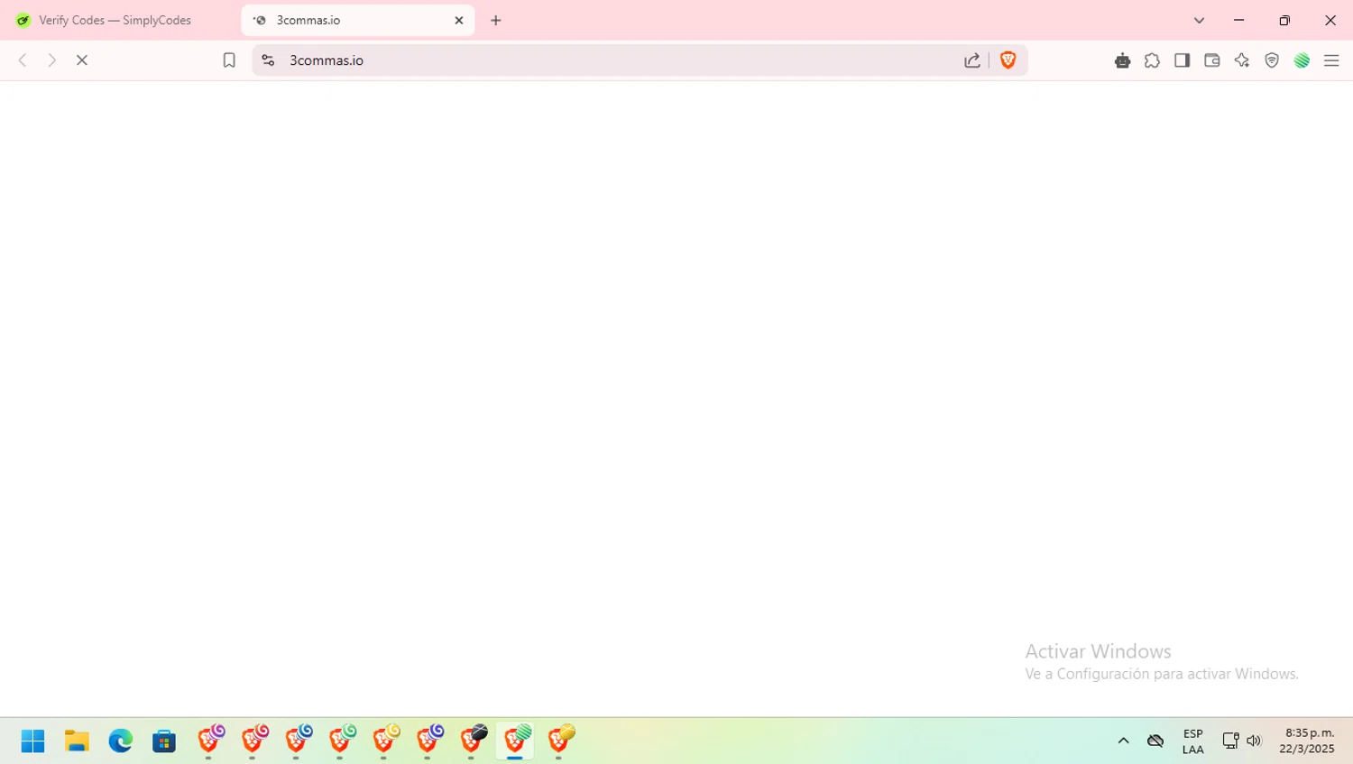 3Commas promo code screenshot showing code dontpayfull10 applied at 3Commas checkout page. Uploaded by SimplyCodes community member Gluttony on Mar 23, 2025