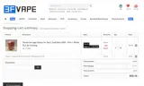 3FVape coupon verification screenshot