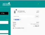 3 Moms Organics coupon verification screenshot
