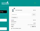 3 Moms Organics coupon verification screenshot