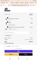 Holiday10 coupon verification screenshot