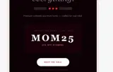 MOM25 coupon verification screenshot