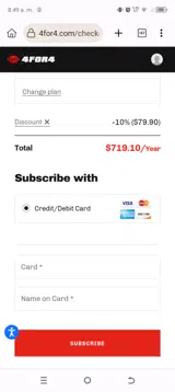 MAHOMES10 coupon verification screenshot
