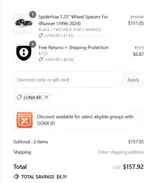 4Runner Lifestyle coupon verification screenshot