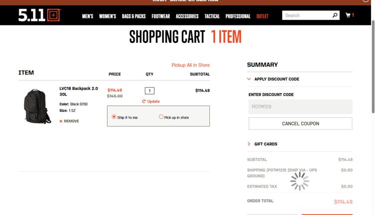 5.11 Tactical Promo Codes - 15% Off (7 Verified) Nov 2025